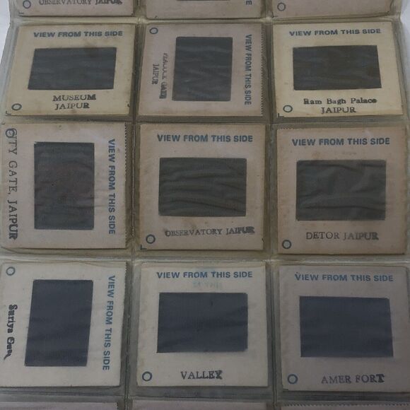 Vintage 35 mm Slides of Jaipur, India Lot of 24 Retro - Picture 11 of 12